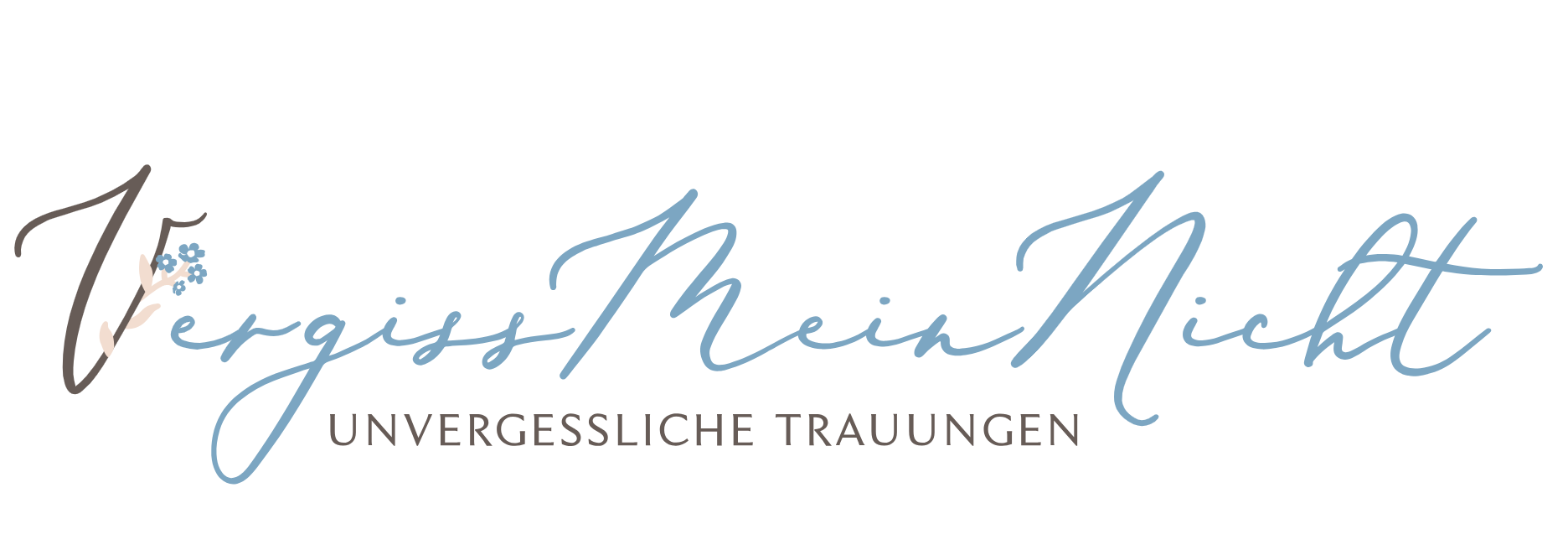 Logo VERGISSMEINNICHT-TRAUUNGEN